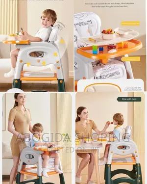 Photo - Baby High Chair Multifunctional Infant Feeding Chair