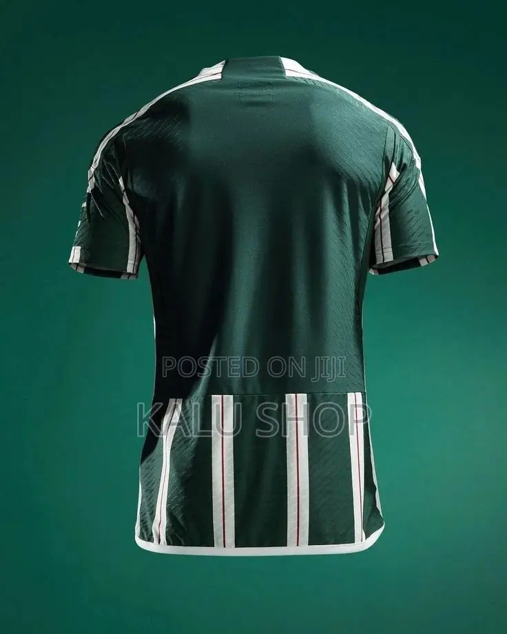 Green Manchester United 2023/24 Away Player Jersey Adidas