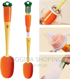 3 in 1 Replaceable Sponge Bottle Brush