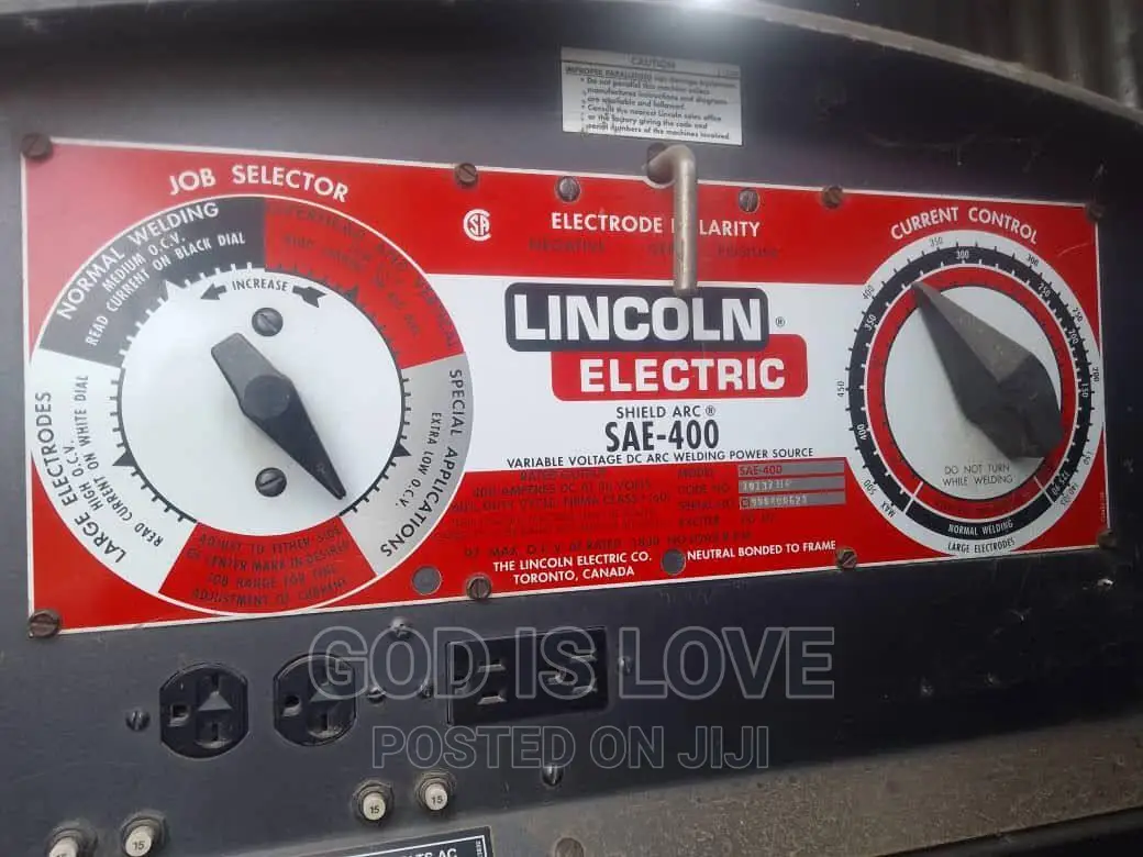 የሚሸጥ መበየጃ ያለው ጀነሬተር