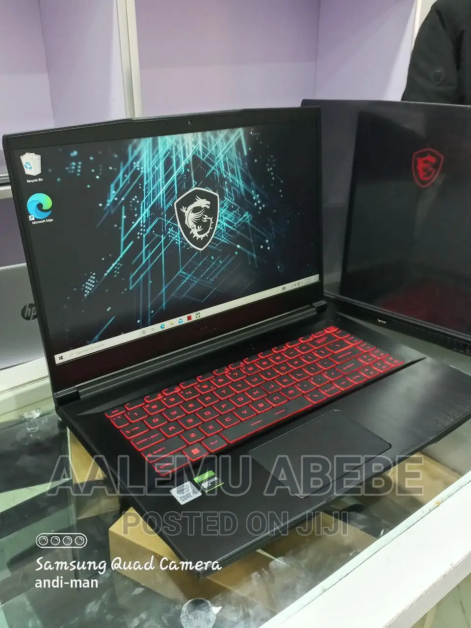 New Laptop MSI GF63 16GB Intel Core I5 SSD 512GB