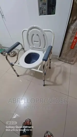 Easylife Commode Chair With Height Adjustment,
*Toilet Chair