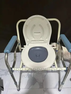 Commode Chair With Height Adjustment/Foldable COMMODE CHAIR