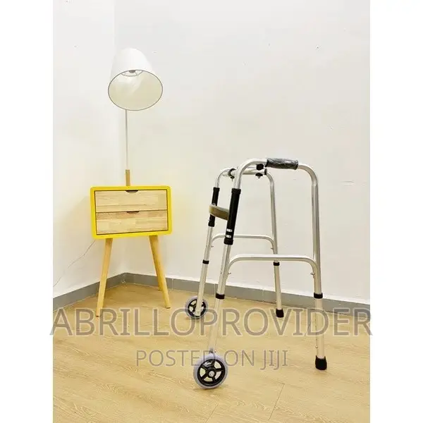 WALKING FRAME Walker Reciprocal Foldable Adjustable Withtyre