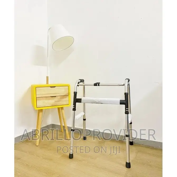 WALKING FRAME Walker Reciprocal Foldable Adjustable Withtyre