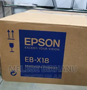 New Packed EPSON Eb-X18 Projector