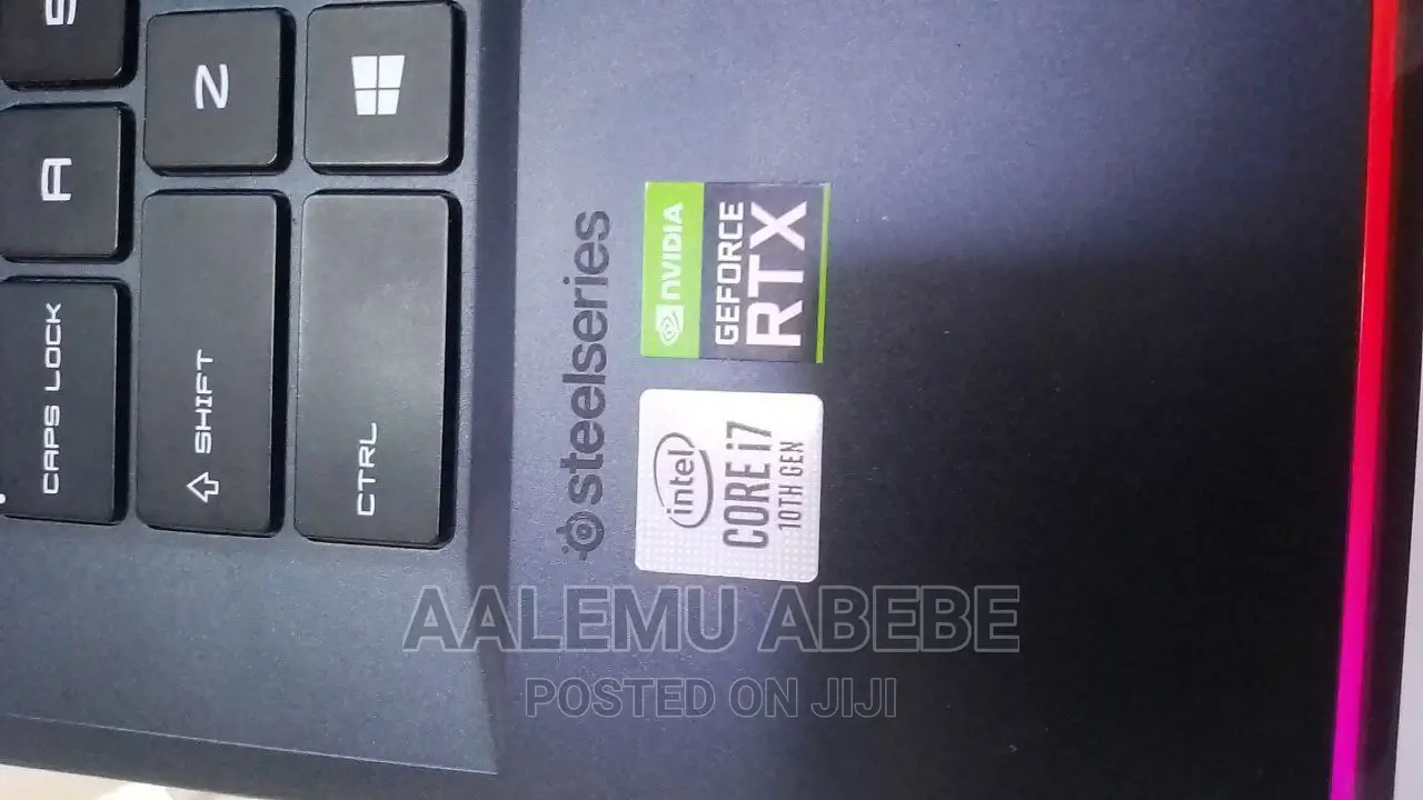 New Laptop MSI GE66 Raider 16GB Intel Core I7 SSD 1T