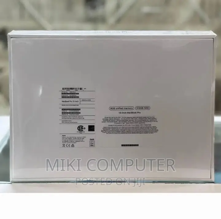 New Laptop Apple MacBook Pro 2022 M2 8GB Intel SSD 512GB