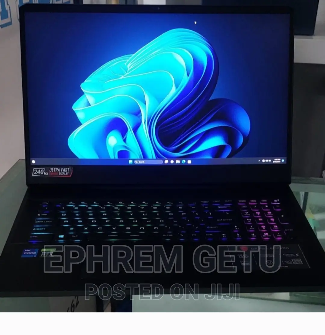 New Laptop MSI GP75 Leopard 16GB Intel Core I7 SSD 1T