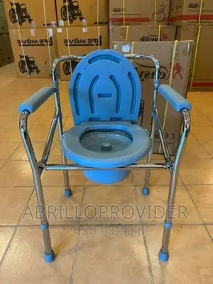 Photo - Eldery Commode Chair/Medical Chair/Almunium Adjustable Chair