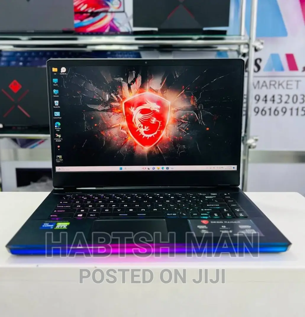 New Laptop MSI 16GB Intel Core I7 SSD 1T