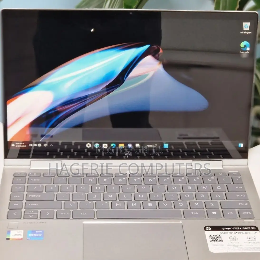 New Laptop HP Envy X360 16GB Intel Core I7 SSD 512GB