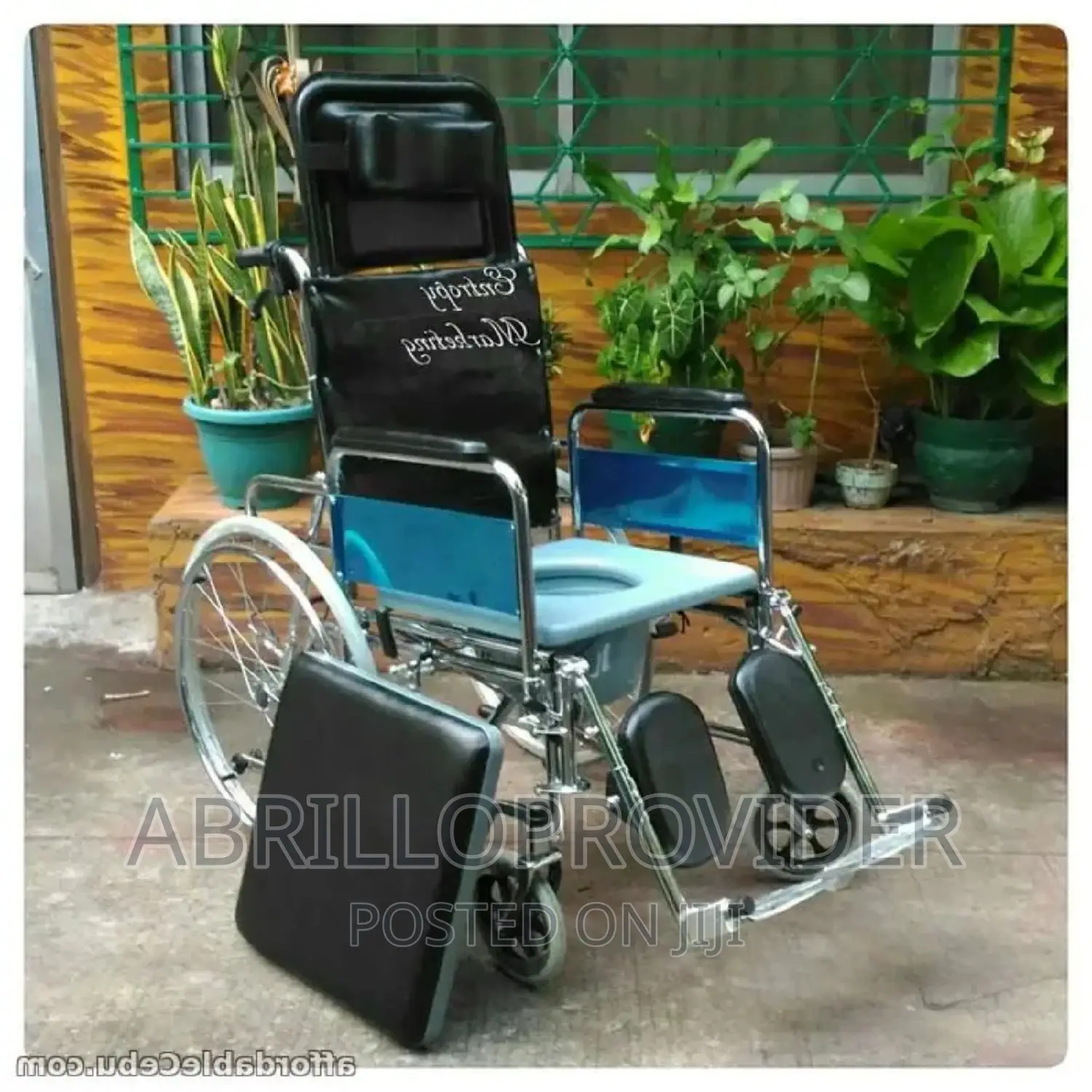 *Wheelchair New Packed Commode Reclining Wheelchair