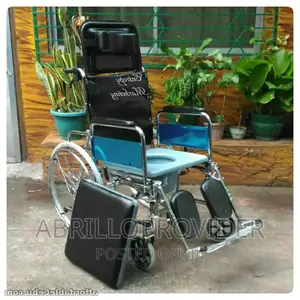 *Wheelchair New Packed Commode Reclining Wheelchair