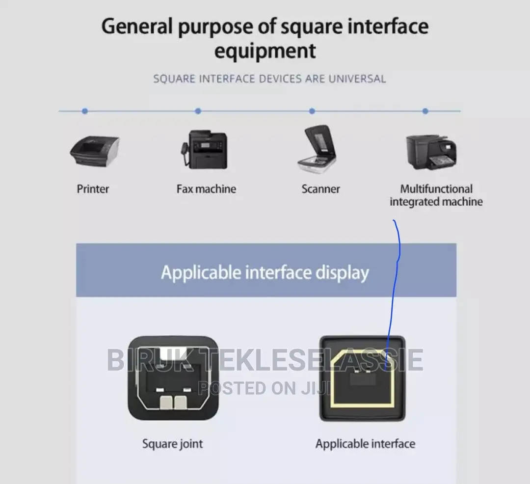 Usb Cable for Printer,Scanner, Projecter