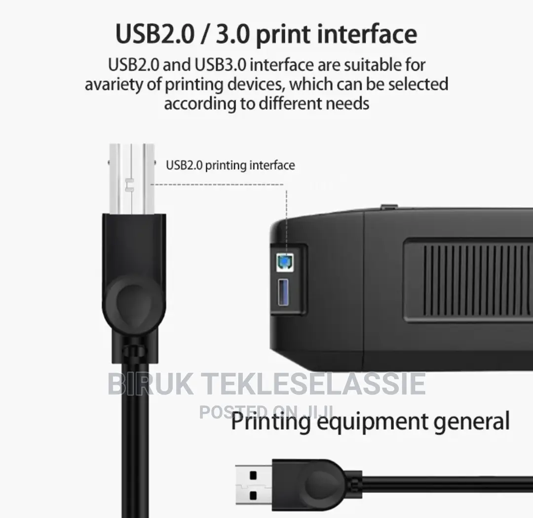 Usb Cable for Printer,Scanner, Projecter