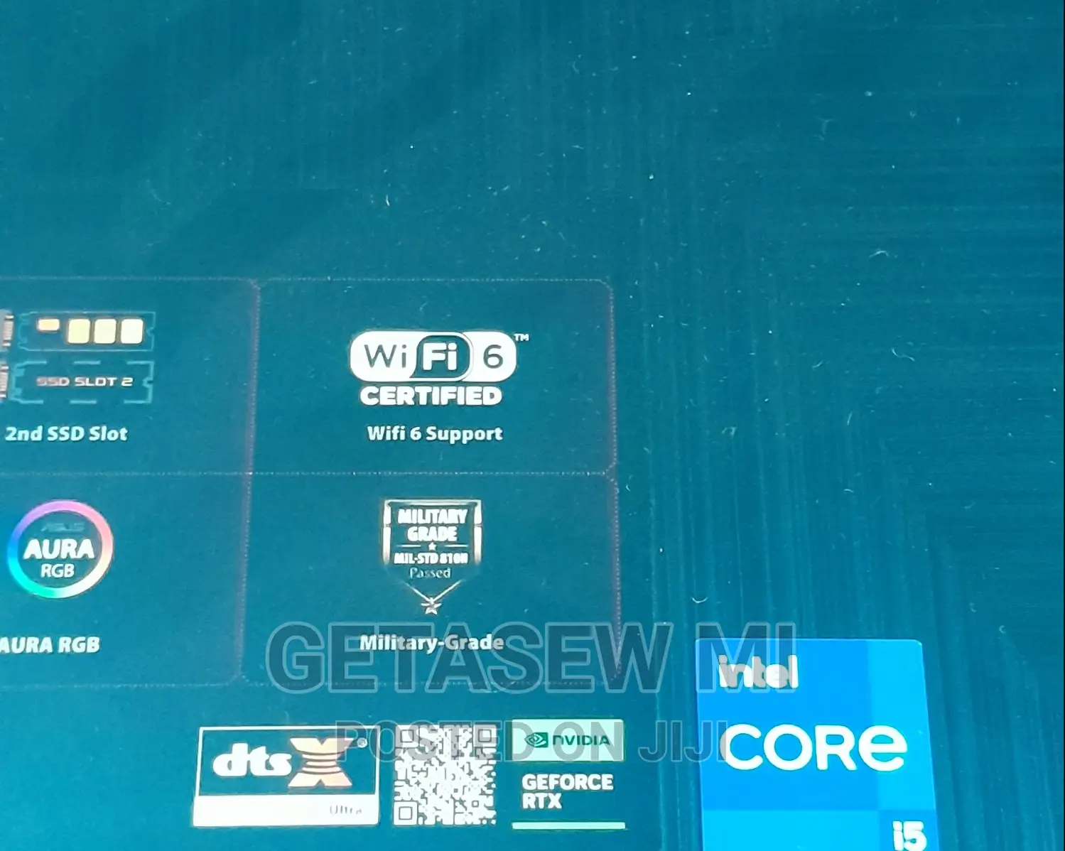 New Laptop Asus TUF Dash F15 16GB Intel Core I5 SSD 512GB