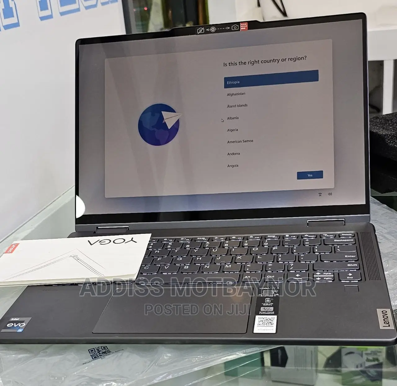 New Laptop Lenovo ThinkPad Yoga 16GB Intel Core I5 SSD 512GB