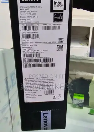 New Laptop Lenovo Yoga 700 16GB Intel Core I5 SSD 512GB