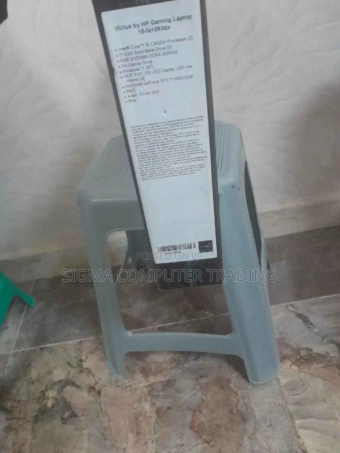 New Laptop HP Victus 16 8GB Intel Core i5 SSD 512GB