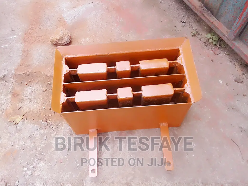 ባለ ሁለት ብሎኬት ማምረቻ ማሽን