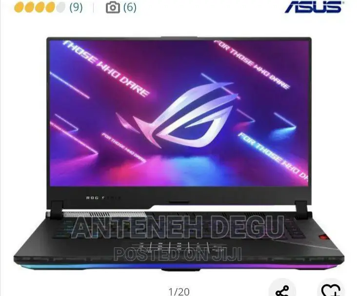 New Laptop Asus ROG Strix G15 32GB Intel Core I9 SSD 1T