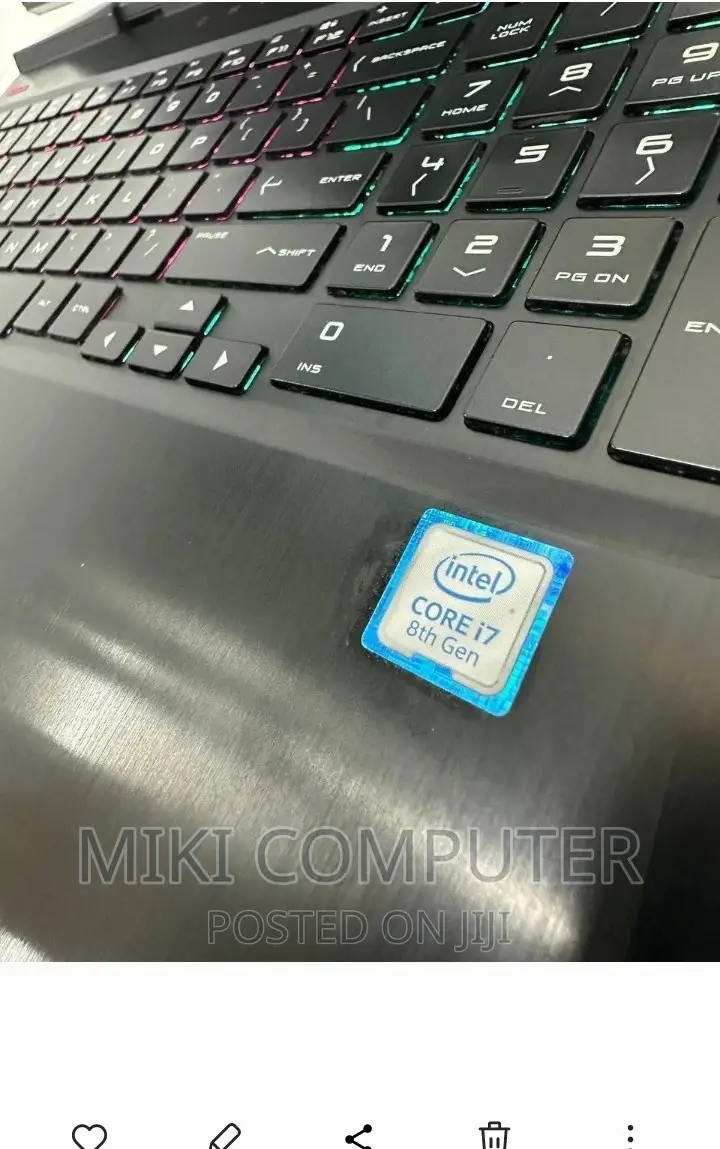 New Laptop HP Omen 15 16GB Intel Core I7 SSD 512GB