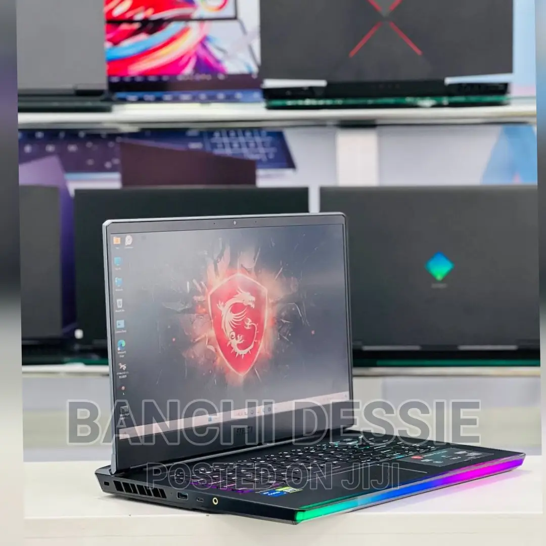 New Laptop MSI GE66 Raider 16GB Intel Core I7 SSD 1T