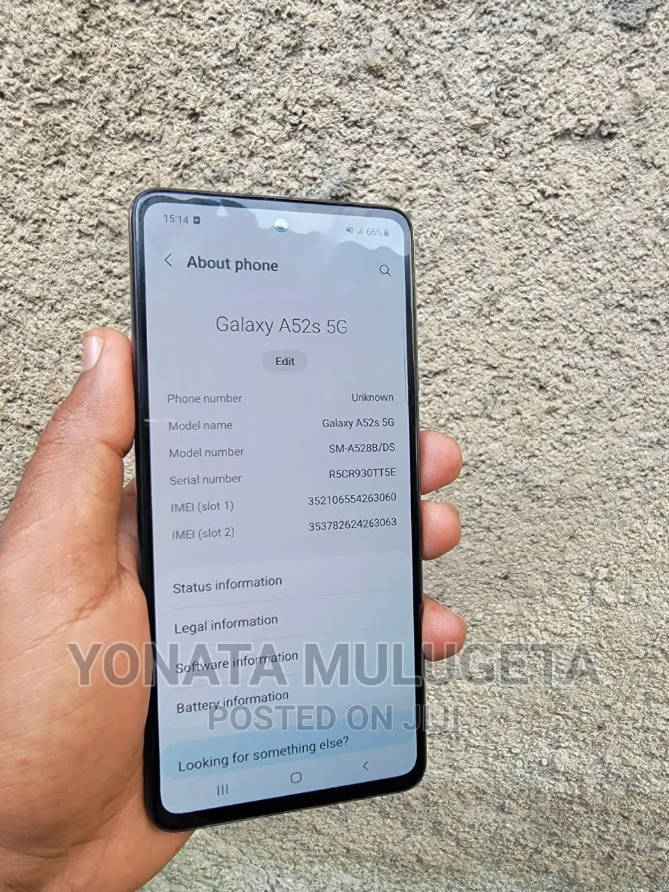 Samsung Galaxy A52s 5G 128 GB Black