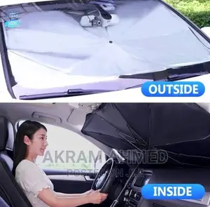 Compact Windshield Sun Shade