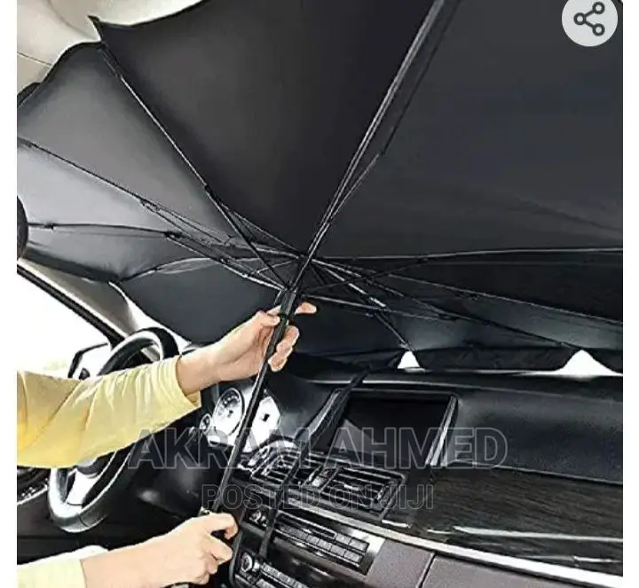 Compact Windshield Sun Shade