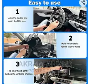 Compact Windshield Sun Shade