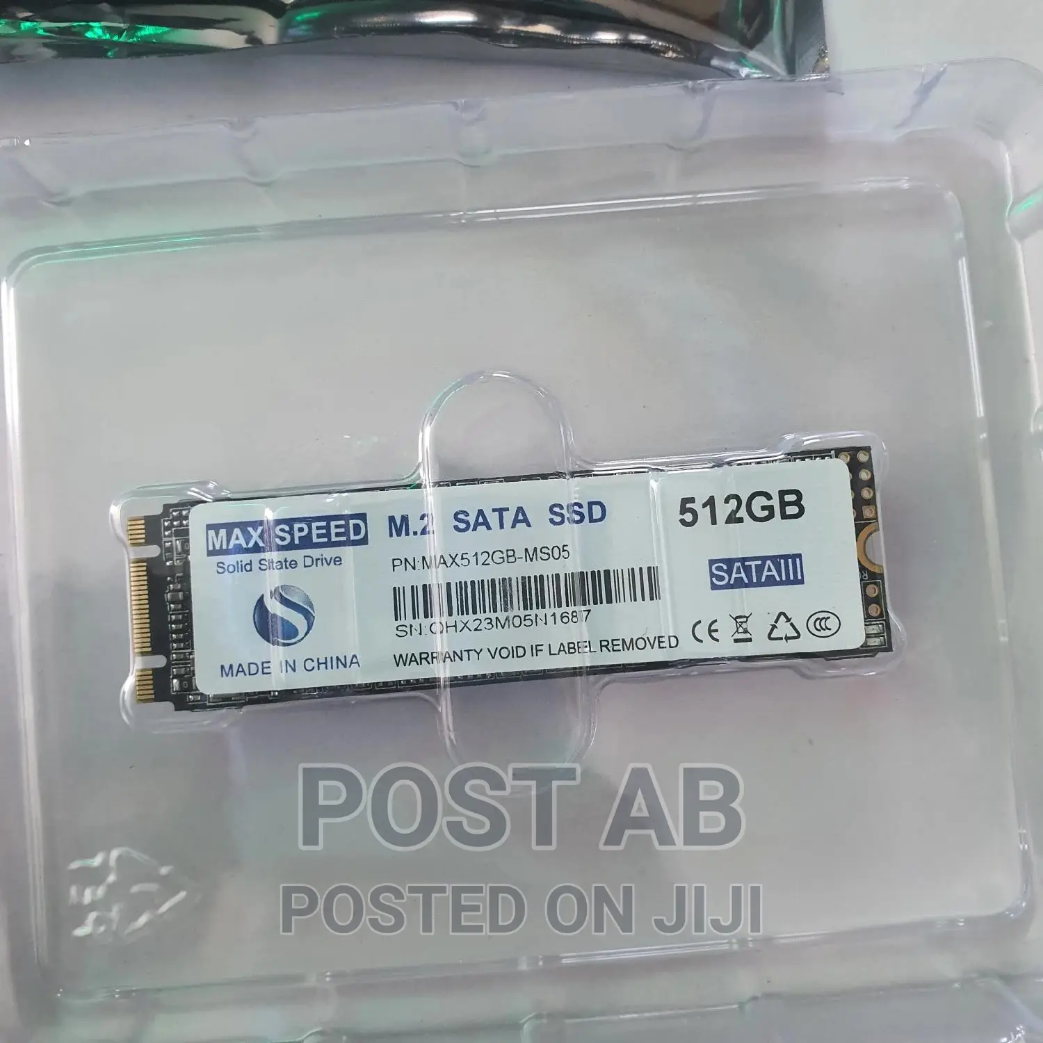 SSD Storage 512gb Sata RAM Type M2