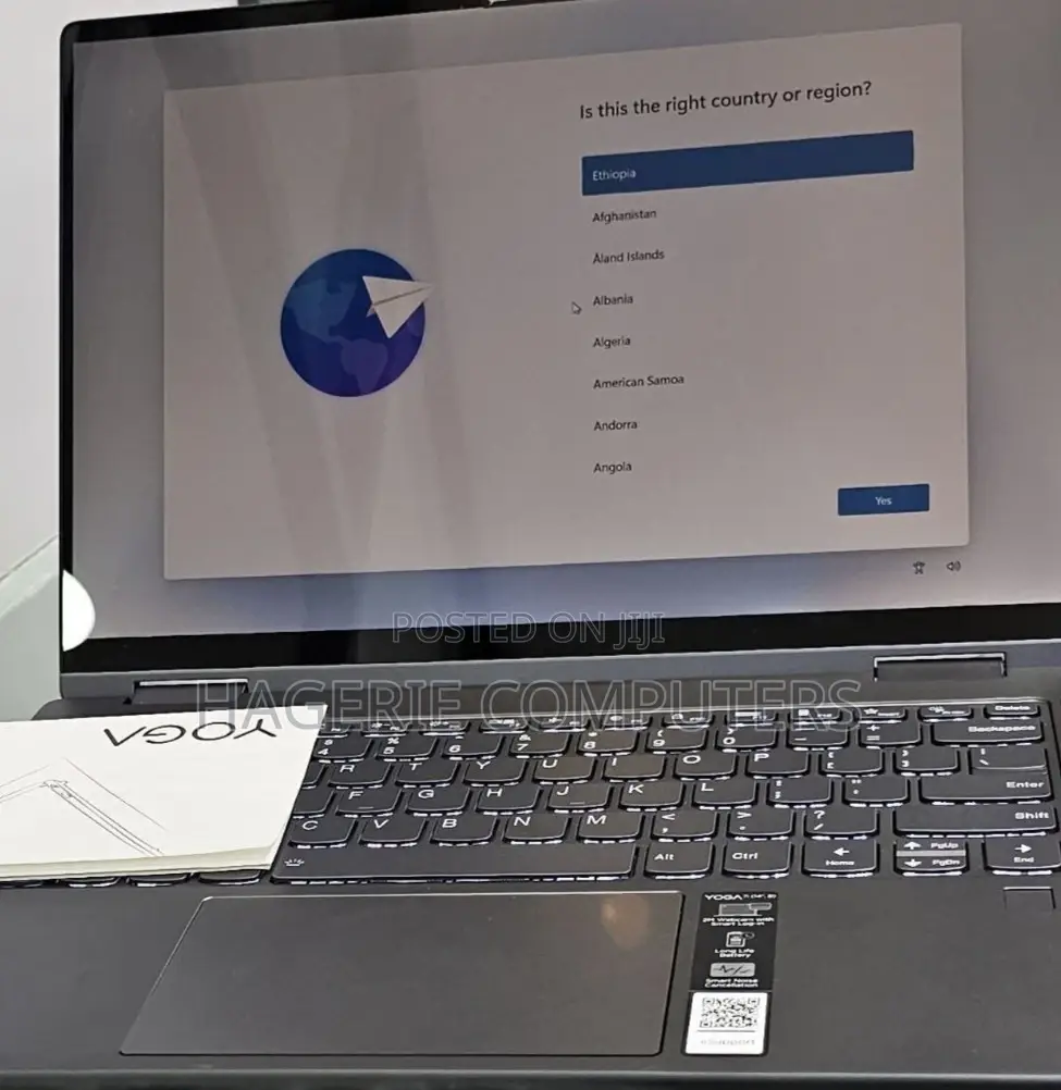 New Laptop Lenovo Yoga 730 12GB Intel Core I5 SSD 512GB