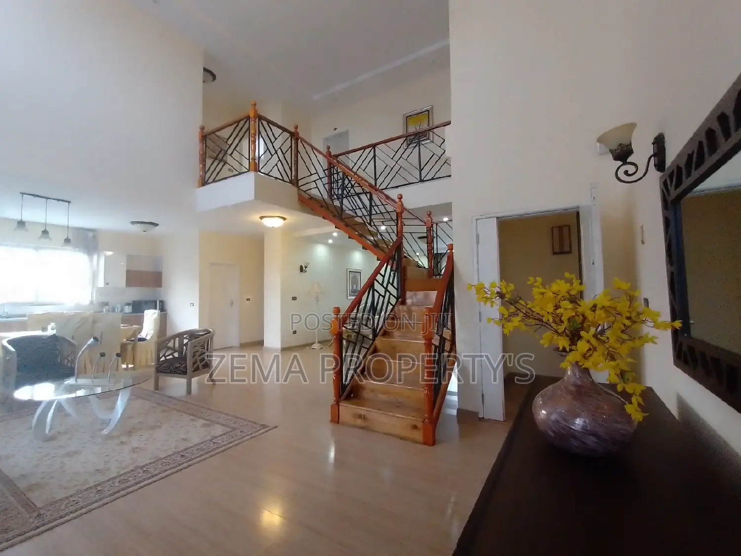 Furnished 4bdrm Duplex in Zema, Bole for rent