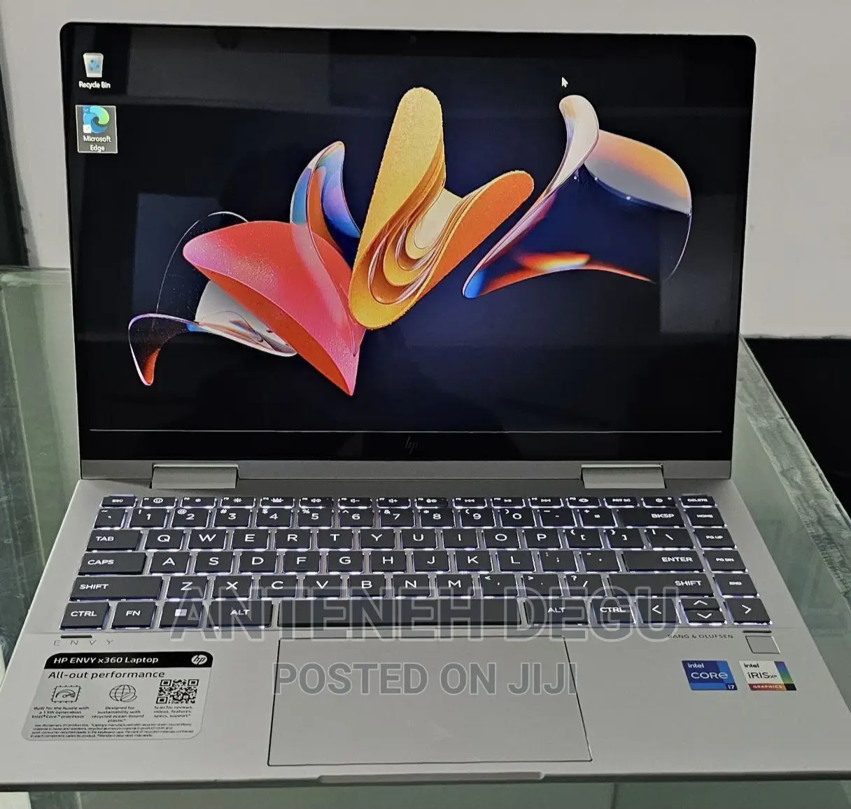 New Laptop HP Envy X360 16GB Intel Core I7 SSD 1T