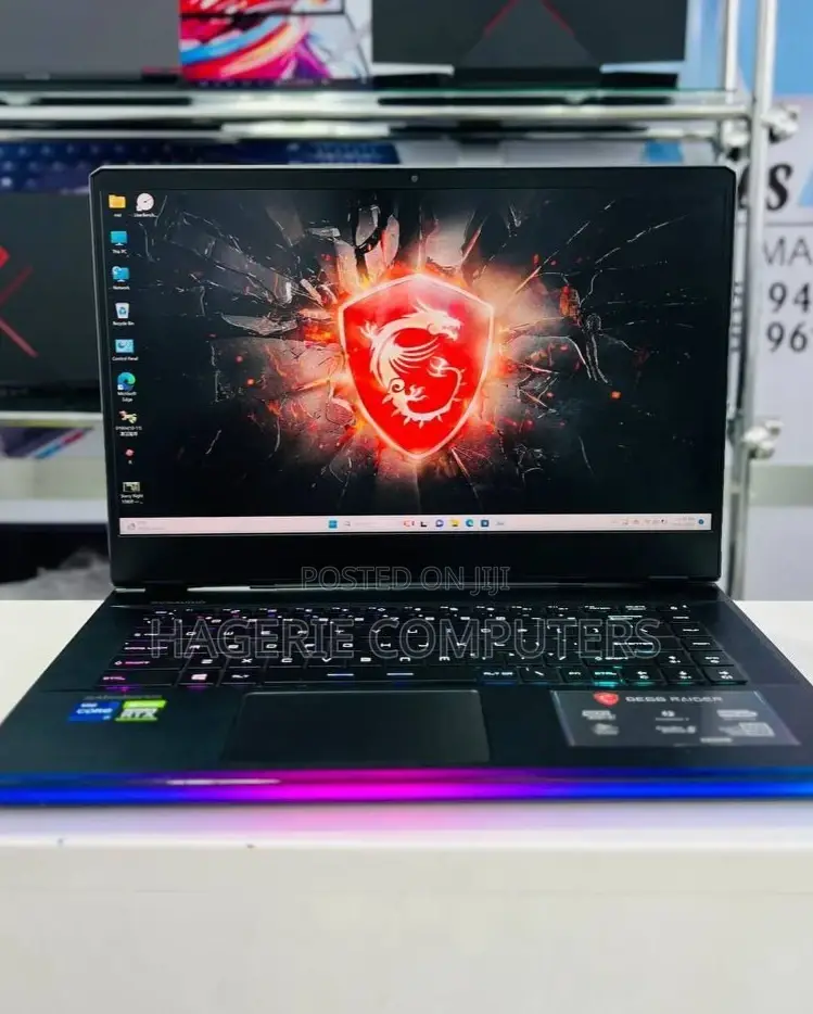 New Laptop MSI GE66 Raider 16GB Intel Core I7 SSD 1T