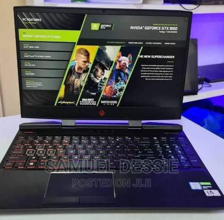 New Laptop HP Omen X 8GB Intel Core I5 HDD+SSD 1T