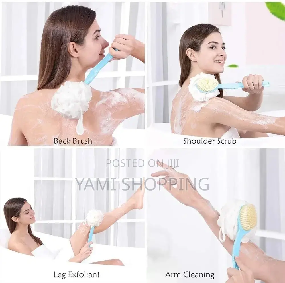 2in1 Long Hundled Bath Brush