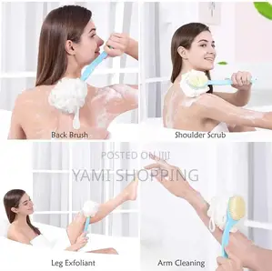 Photo - 2in1 Long Hundled Bath Brush