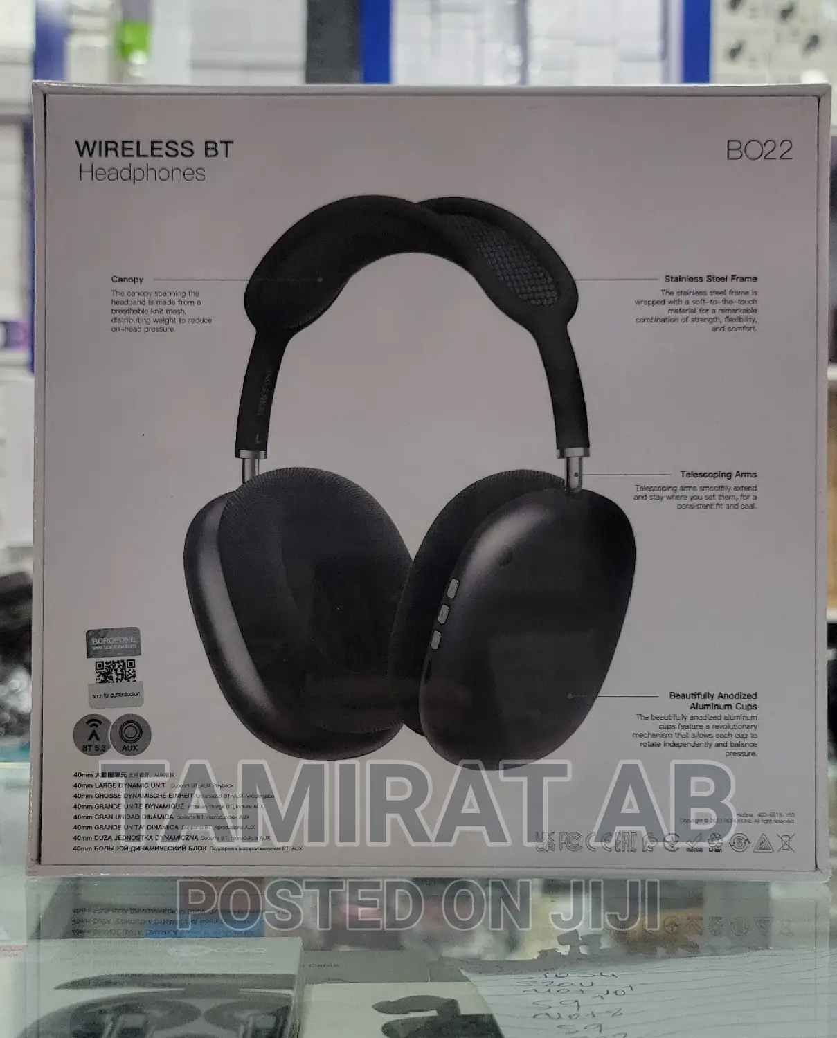 Borofone BO22 Bluetooth Headphones High Sound Quality