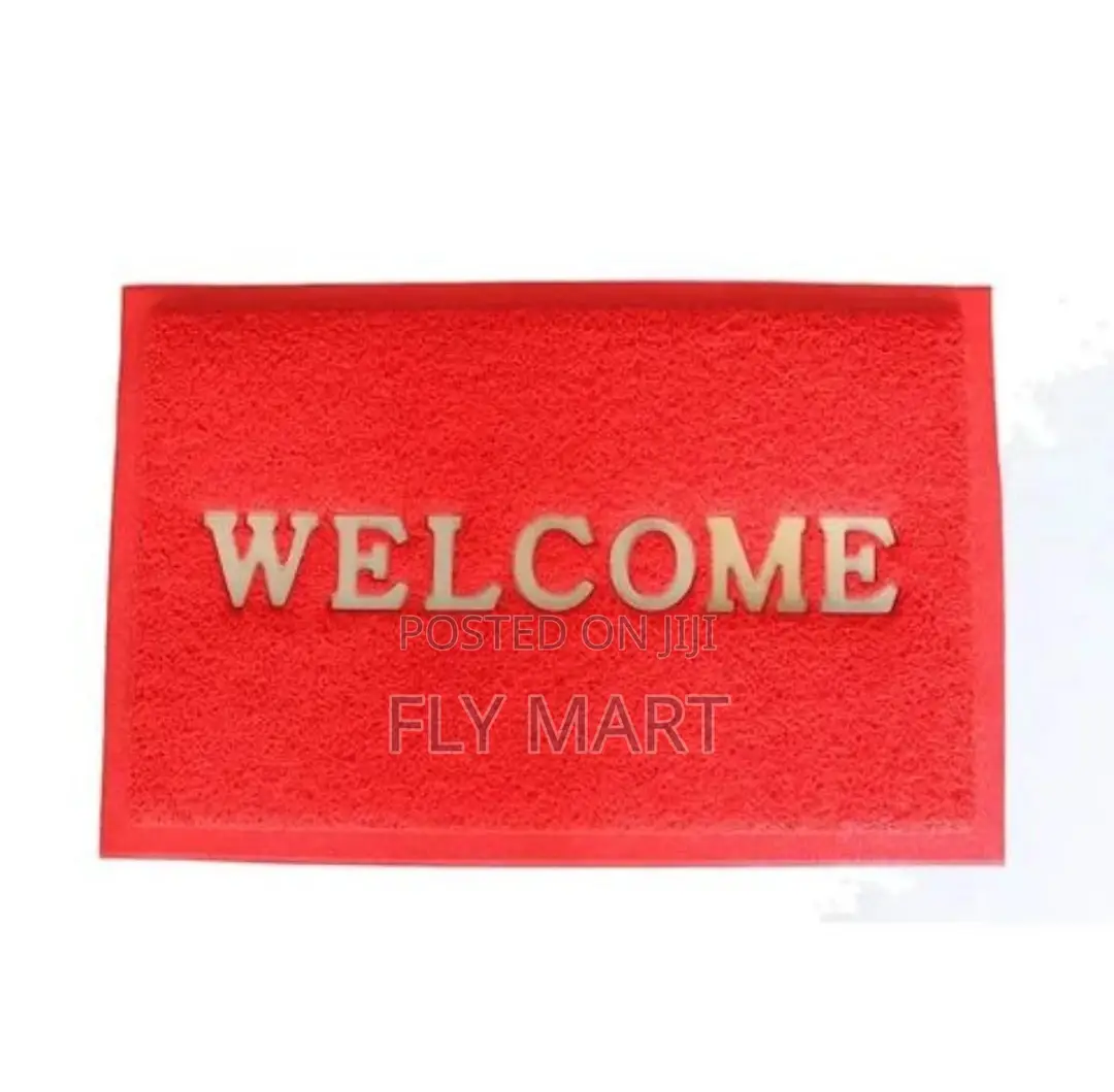 Welcome Printed Doormat For Home Entrance
