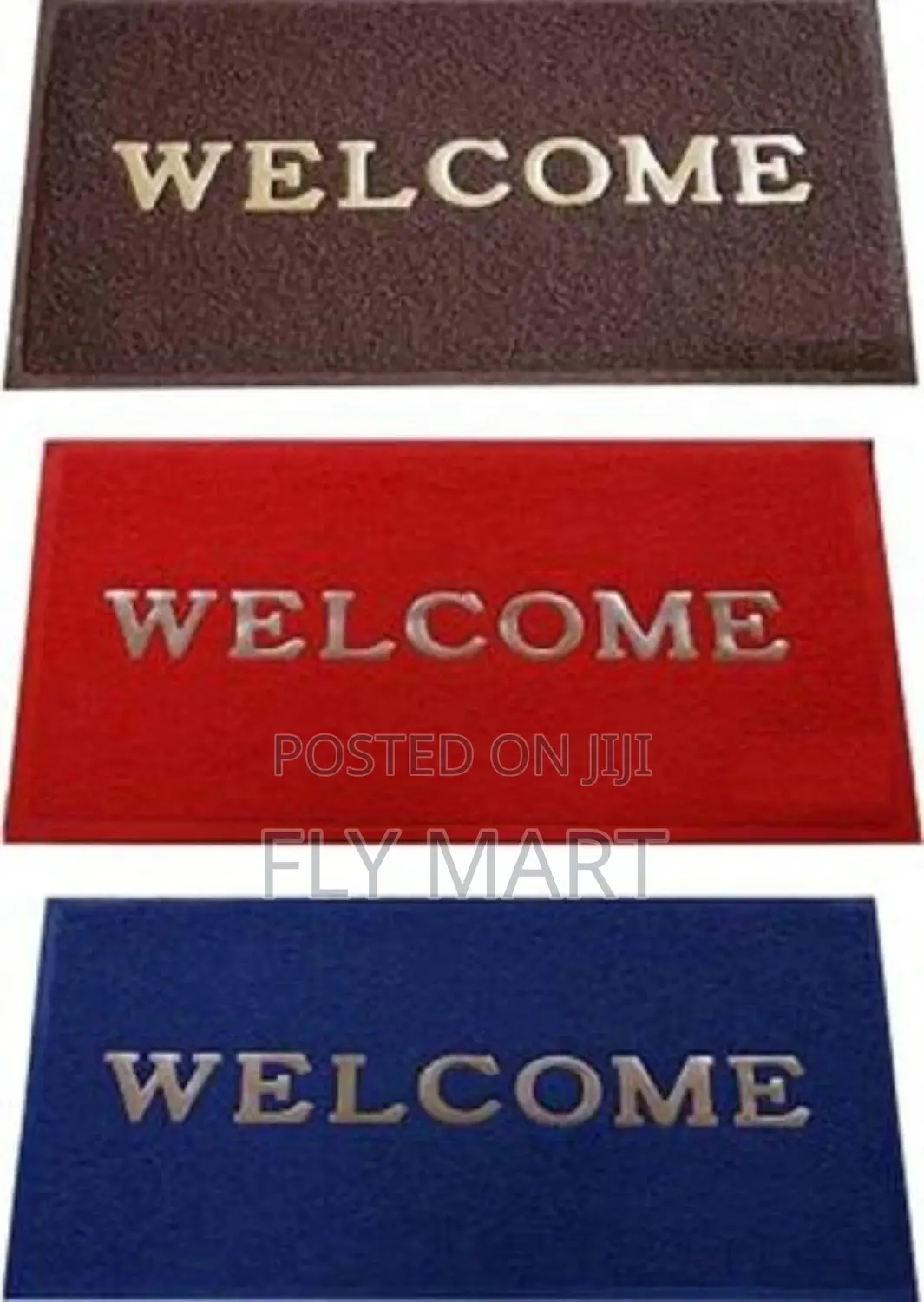 Welcome Printed Doormat For Home Entrance