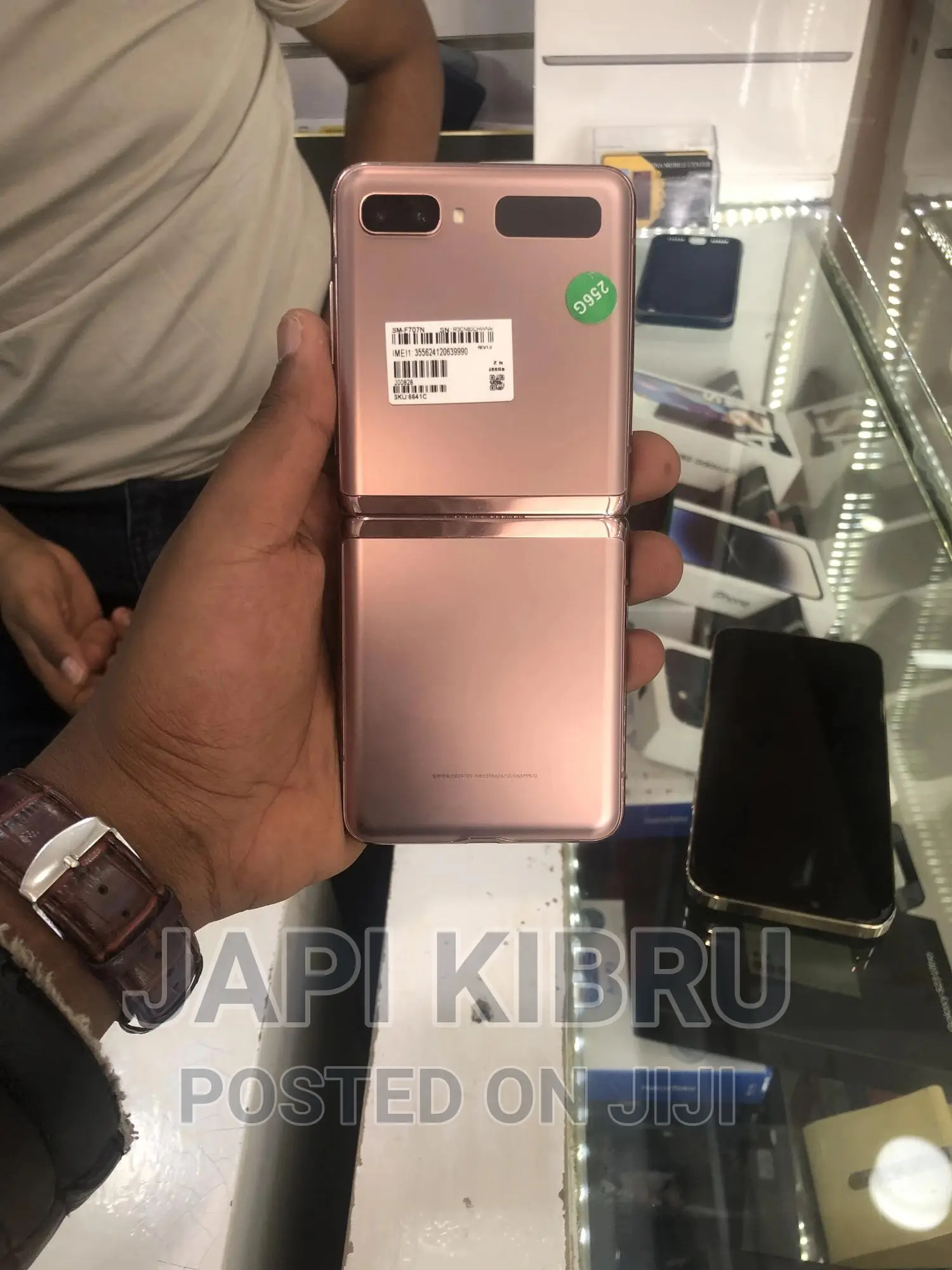 New Samsung Galaxy Z Flip 256 GB Pink