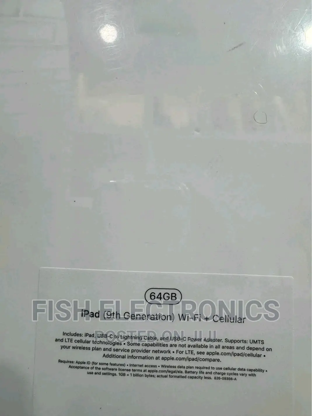 New Apple iPad (2022) 64 GB Black