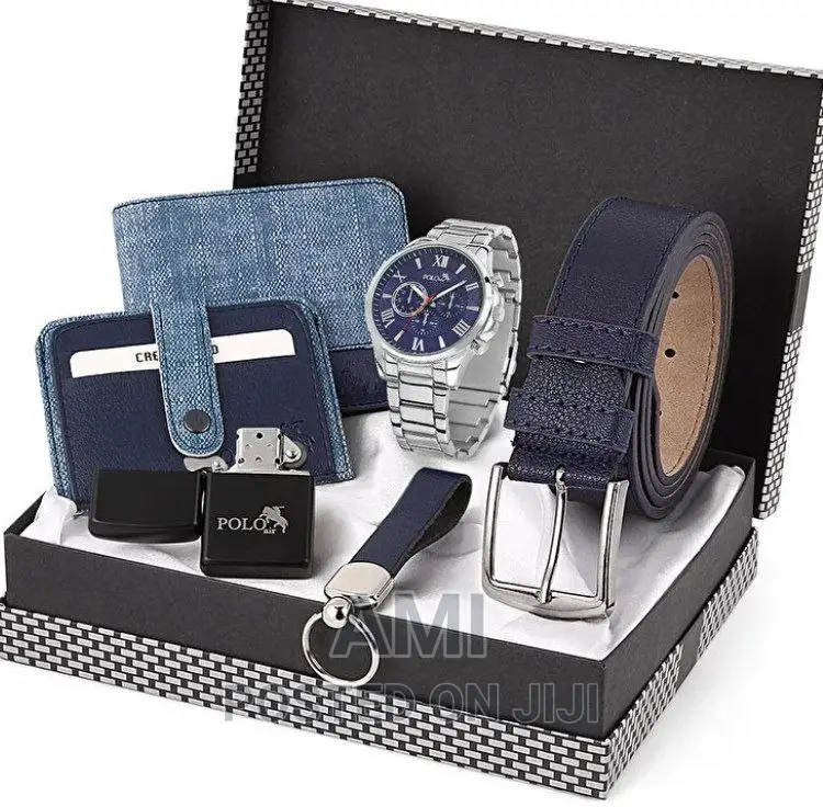 Polo Air Men's Premium Gift Set  •ስድስቱን በ አንድ ያካተተ።