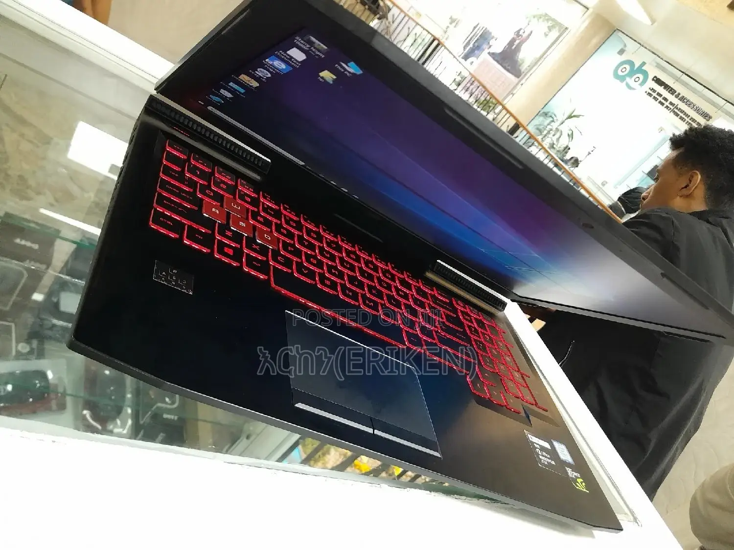 New Laptop HP Omen 15 8GB Intel Core I7 HDD+SSD 1T