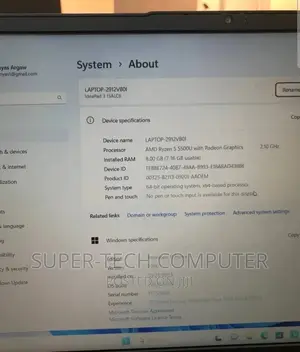 New Laptop Lenovo Ideapad 3 8GB AMD Ryzen 5 SSD 512GB