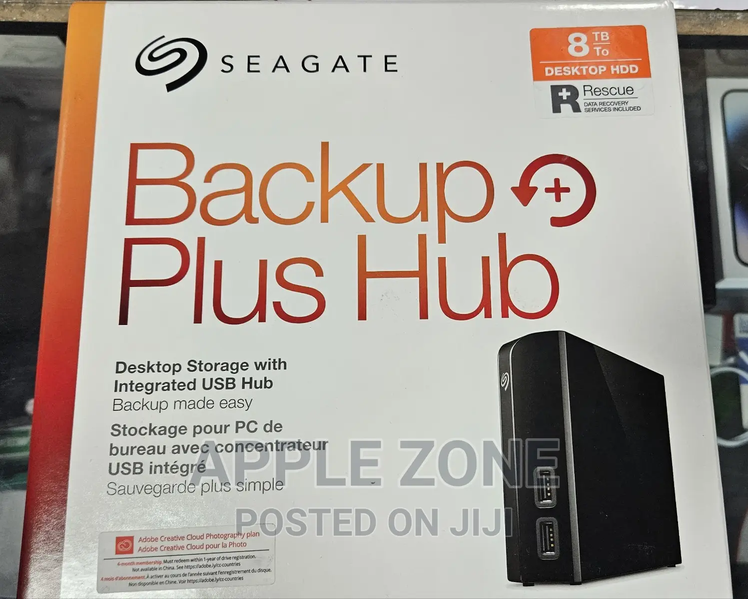Seagate 8TB Backup Plus Hub