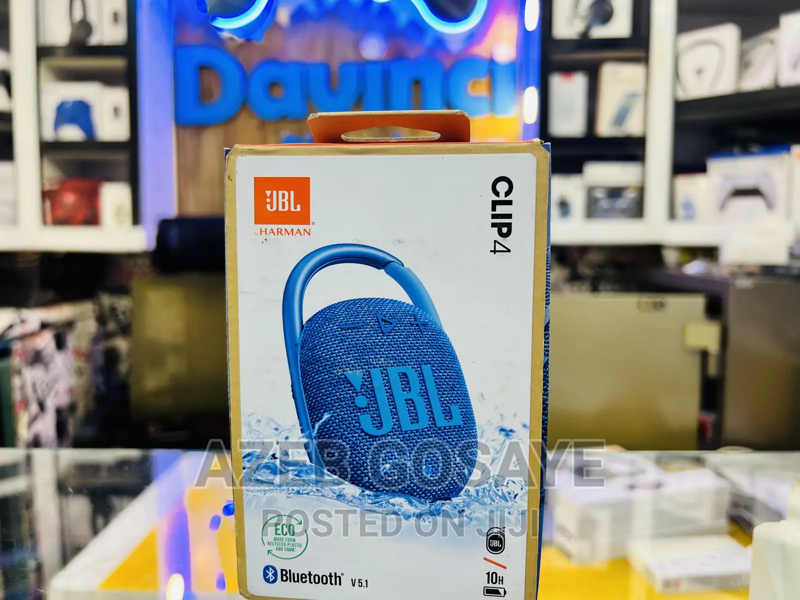 JBL Clip 4 Eco - Ultra-Portable Waterproof Speaker